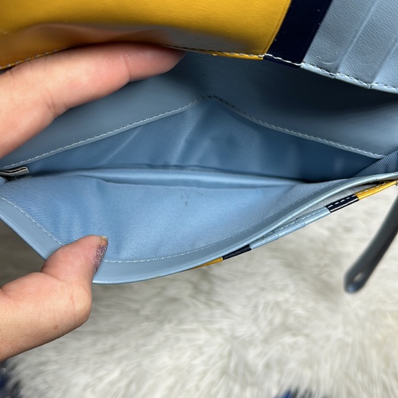 Coach Baby Blue Wristlet/Wallet - Picture 6 of 9